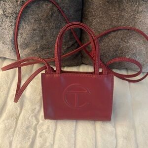 Telfar Cherry Red Mini Bag